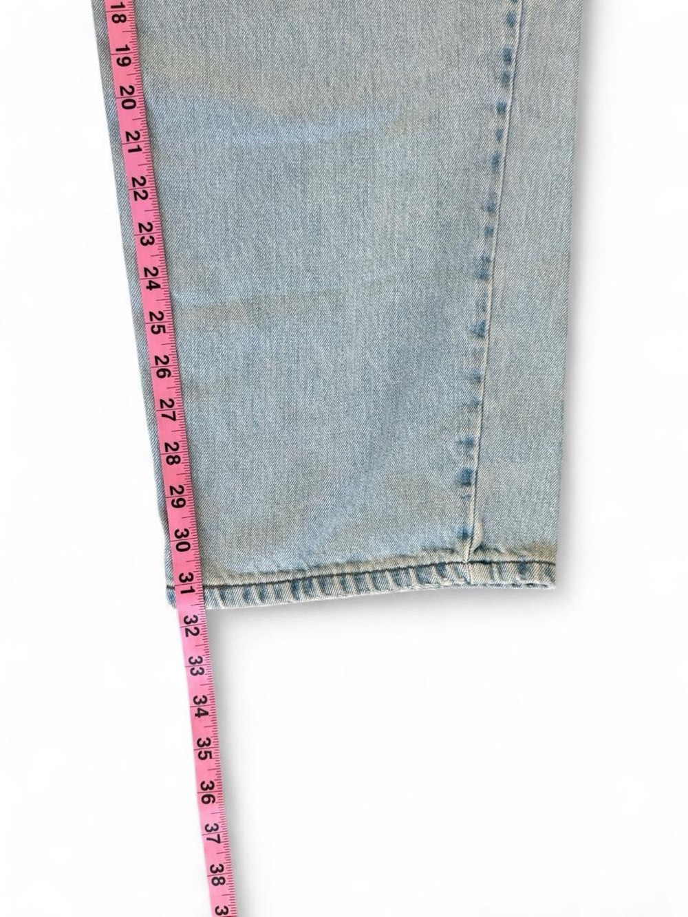 Vintage Levi’s SilverTab Baggy Jeans - Light Wash - Picture 5 of 8
